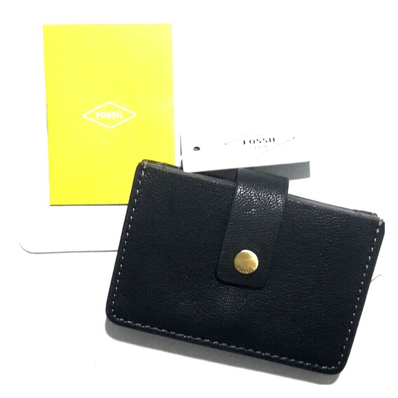 Fossil Handbags - NWT FOSSIL Mini Tab Leather Wallet